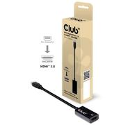 CLUB3D - Mini DisplayPort 1.4 a HDMI 2.0b HDR Adpatador Activo