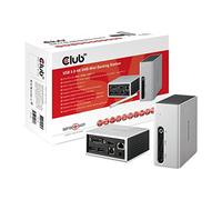 Club 3D SenseVision USB 3.0 4K Mini Docking Station - Docking Station - DVI, HDM