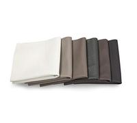 CLUB4BRANDS Recortes de cuero - restos de cuero gris, restos de cuero, tamaños grandes, ideal para bolsos, zapatos, reparaciones, decoraciones, manualidades, 0,8 kg, tamaño A0