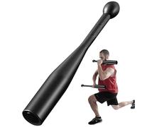 Clubes indios, 2 kg de acero pesado y plástico Macebell, 12x1.5 barra de entrenamiento ponderada reutilizable para el entrenamiento de fuerza La rehabilitación mejora el de cuerpo compl