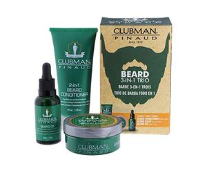 CLUBMAN Trio De Barba Todo En 1, 1000 Gr, 177 Mililitro