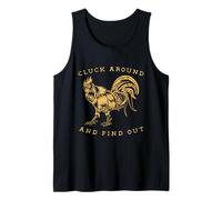 Cluck Alrededor Y Descúbrelo Camiseta sin Mangas