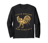 Cluck Alrededor Y Descúbrelo Manga Larga