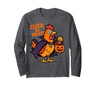Cluck or Treat Funny Chicken Halloween Costume Art Manga Larga