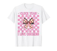 Cluck: Sí, me encantan Las gallinas, Divertida, Chicken Farm Chicken Girl Camiseta