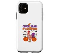 Cluck Yeah Its Halloween - Divertido diseño de gallina y gallina Carcasa para iPhone 11