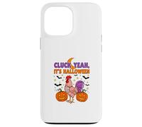 Cluck Yeah Its Halloween - Divertido diseño de gallina y gallina Carcasa para iPhone 13 Pro Max