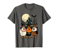 Clucking Buen Tiempo con Pollos Brujos Camiseta