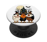 Clucking Buen Tiempo con Pollos Brujos PopSockets PopGrip Adhesivo