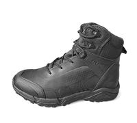 CluCluC INSIGNIA - Botas Tácticas Policiales de 6" Ultra Ligera | Horma Ancha | Suela Antideslizante y Anti Perforación | Hebillas Fast | Plantilla PU elástica en 3D | Membrana - 38 EU