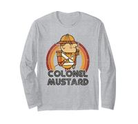 Clue Colonel Mustard Distressed Style Art Manga Larga