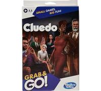 CLUE Do Grab and Go - Juego portátil para 3-6 Jugadores, Juego de Viaje para niños, versión en inglés