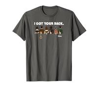 Clue I Got Your Back Characters Hiding Their Weapons Lineup Camiseta