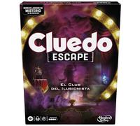 Cluedo Escape: El Club del Ilusionista Juego de Mesa de Misterio Escape Room, Juegos Cooperativos de Lógica para Niños y Niñas de 10 Años o Más, de 1 a 6 Jugadores