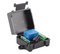 Clueltes DC 12V 1CH 433MHz Interruptor de control remoto inalambrico universal Receptor de Rele de 433 MHz Modulo de boton del transmisor Diy Kit