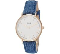 Cluse Reloj Analógico Automático para Mujer con Correa de Cuero - CL18025