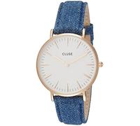 Cluse Reloj Analógico Automático para Mujer con Correa de Cuero - CL18025