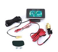 Cluster, 4 in 1 Auto Car LCD Meter Digital Oil Pressure Voltage Water Temperature Universal Instrument 9-36V for Car Truck SUV RV