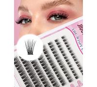 Cluster Cat Eye Half Natural Look False Fluffy Thin Band Extension 3D C Curl Volume False 3/4 Small 7 Pairs
