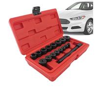 Clutch Alignment Tool, Car Repair Kit, Automotive Installer Set, 17-Piece Collection, Heavy Duty Build, Universals Fit Design, Easy Setup, Portable Use, Perfect for Highway, Garage, Road, 22x12x5cm