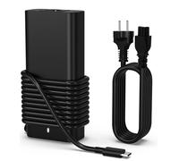 Cluvox 65W USB C Cargador Portátil,Compatible con DELL Tipo C Alimentacion para DELL XPS 13 9250 9350 Latitude 5420 5520 5530 5430 Inspiron 14 16 7420 7425 7620 Chromebook 3100 Adaptador Ordenador