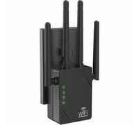 Cluvox Repetidor WiFi, Amplificador Wi-Fi Blanco 1200Mbps Doble Banda 2.4G/5G, Amplificador WiFi, 2 Puertos LAN/WAN, 4 Antenas, Extensión Wi-Fi para Casa y Oficina, Repetidor/Router/Ap