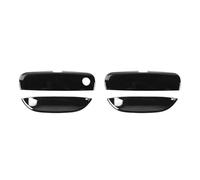CLVCCZTZGW Cubierta Decorativa ABS para Manija Puerta Exterior Dodge para Challenger 2015 2016 2017 2018 2019 2020 2021 2022 Y 2023 En Adelante Manijas Exteriores Puertas Automóvil(Black)