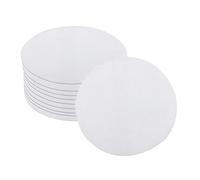 CLVPAI Dim Sum Vaporera Papeles-10 Piezas Redondo Forros al Vapor de Silicona,malla de suma tenue,para moños al vapor, albóndigas(20 cm de diámetro)