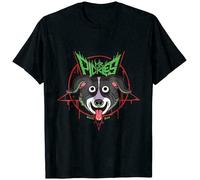 CLVTZBFCE Men's Short Sleeve Mr Pickles Funny Dog T-Shirt Top T-Shirt Black