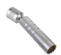 CLWYWUL Llave Bujias Herramienta De Reparación De Llave Bujías Flexible para Coche 14mm con Junta Pared Delgada Magnética para Enchufe Bujía De 12 Ángulos