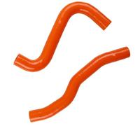 CLWYWUL Manguera radiador Compatible con Ford para Fiesta MK6 ST150 2004 2005 2006 2007 2008 Manguera Tubo Conducto De Refrigerante del Radiador del Motor.(Orange)