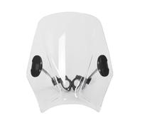 CLWYWUL Moto Aire Deflector Pantalla Compatible con para VN 1500 FI 1998-2002 para VN 1500 Drifter 1999-2003 para VN 1600 2003-2008 Soporte De Parabrisas De Motocicleta(Transparent)
