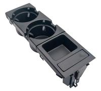CLWYWUL Portavasos automóviles Compartimento Central Coche Portavasos Bandeja Monedas Contenedor Almacenamiento Accesorios Interiores Compatible con para E46 1999-2004
