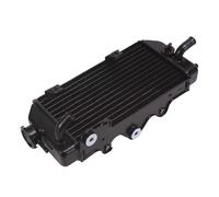 CLWYWUL refrigeración del Motor Compatible con NX250 1988 1989 1990 1991 1992 1993 Radiador De Enfriamiento De Aluminio para Motocicleta Enfriador De Agua Tanques De Refrigerante OEM: 19001-KW3-004
