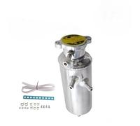 CLWYWUL refrigeración del Motor Tanque Refrigerante Radiador 350 Ml con Tapa Expansión Tanque Cabecera Botella Desbordamiento Refrigerante Depósito Agua Recuperación Kit Depósito Universal