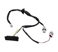 CLWYWUL Trasero Desbloqueo Auto Compatible con Nissan para Juke 2011-2013 2014 2015 2016 2017, Botón De Liberación De Bloqueo De Tapa De Maletero Y Portón Trasero, 253801KA0A