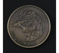 CLXLYU Moneda SAS del ejército británico: Who Dares Wins Special Air Service Military Challenge Coins-default