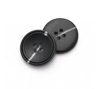 CLYDSA 100 Botones de Resina de imitación de Cuerno de 15-25 mm, Redondos de 4 Agujeros cosidos a Mano, para Usar como Accesorios de Costura en gabardinas, Abrigos de Lana, Trajes y suéteres