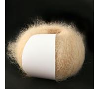 CLYDSA 8/16/24/32 Rollos 25 g Hilo de Mohair Suave y Fino, Hilo de Crochet para Tejer a Mano, chales, suéteres, Gorros, Bufandas y decoración del hogar