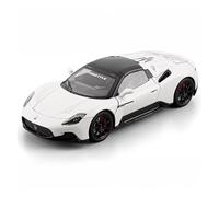 CLYEBYVKW Maquetas De Coches Modelo De Coche De Metal Fundido A Presión A Escala 1:24 para Maserati MC20 Convertible Miniadornos De Recuerdo Coche Modelos A Escala De VehíCulos De Motor(White)