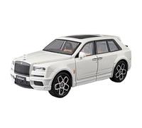 CLYEBYVKW Maquetas De Coches Vehículos De Motor A Escala 1/20 De 22 Cm For Rolls-Royce Cullinan, Un SUV De Lujo, Un Coche De Tracción Trasera Coche Modelos A Escala De VehíCulos De Motor(White)