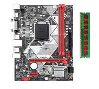 Clyictz 1 juego de placa base B75-H con 1 x DDR3 1600 MHz 4G RAM LGA 1155 piezas accesorios para CPU I3 I5 I7 USB 3.0 SATA 3.0 soporta hasta 16 GB