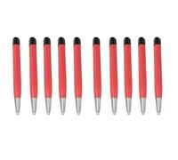 Clyictz 10 cepillos prácticos para eliminar el óxido del reloj, herramienta de pulido de arañazos, herramienta de reparación de piezas de reloj, rosso