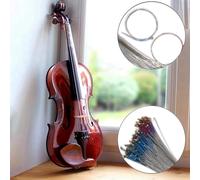 Clyictz Cuerdas electrónicas para violín, accesorio de cuerda de violín para instrumentos 4/4 3/4, accesorios de repuesto para violín, 40 piezas