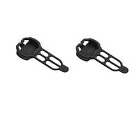 Clyictz Protectora de Piel de Gel para Bicicleta para Sensor de Cadencia, para, Cubierta Negra del Sensor de Computadora, 2 Piezas