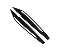 Clynex 1 par de cubiertas repuesto for faros delanteros coche, color negro piano, for X5, X6, F15, F16, años 2014, 2015, 2016, 2017 y 2018 Película de vinilo tintado para faros delanteros