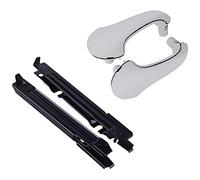 Clynex 1 par, for Mercedes-Benz, W203 Clase C C230 03-07 Tiradores de Puerta Delantera Izquierda y Derecha y 2 uds Extremo de Soporte de Parachoques Delantero Soporte de Parachoques