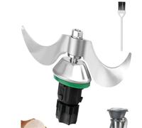 Clynex 1 Pieza, para amasar Masa Tm5 Tm6, Mezcla Suave, Cabezal de Cuchillo Mezclador Acero Inoxidable Cortador de Repuesto