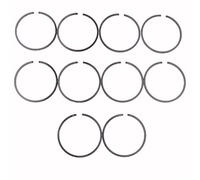 Clynex 10 Piezas/Lote de Anillo de pistón de Cilindro de 34 mm x 1,2 mm, for Zenoah, G26L G26N G26LS/LH BC2601 2600 2610, for desbrozadora Husqvarna, 226RJ Anillo de pistón para Motosierra