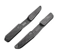 Clynex 2 piezas de coche, for asiento, calentador de piso, conducto de aire acondicionado, cubierta de ventilación, embellecedor protector de rejilla de salida, for Skoda, for Octavia, MK2 2005-2013 C